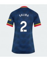 Arsenal William Saliba #2 Venkovní Dres pro Dámské 2026-27 Krátký Rukáv